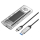 Obudowa do dysku Orico M.2 NVME USB-C 3.2 20Gb/s - srebrna/przezroczysta